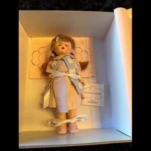 Madame Alexander Vintage “Gift from Grandma” Doll in Blue Floral Outfit